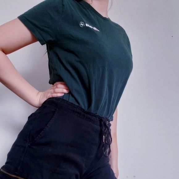 ✨2FOR15$✨Port And Company Alitalia Sky Team Green T-Shirt - Picture 5 of 13